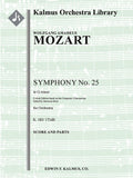 Symphony No. 25 in G minor, K. 183/173dB (Critical Ed.) Cover Image