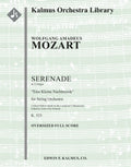 Eine kleine Nachtmusik (Serenade in G), K. 525 (critical edition) Cover Image