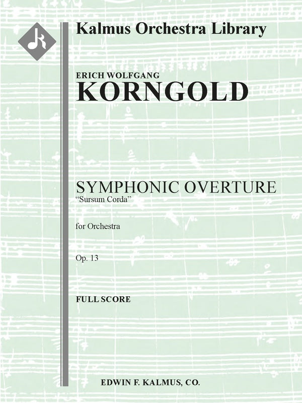 Symphonic Overture (Sursum Corda), Op. 13 Cover Image