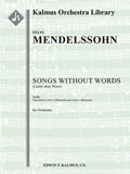 Songs Without Words (Lieder Ohne Worte): Suite [transcription] Cover Image