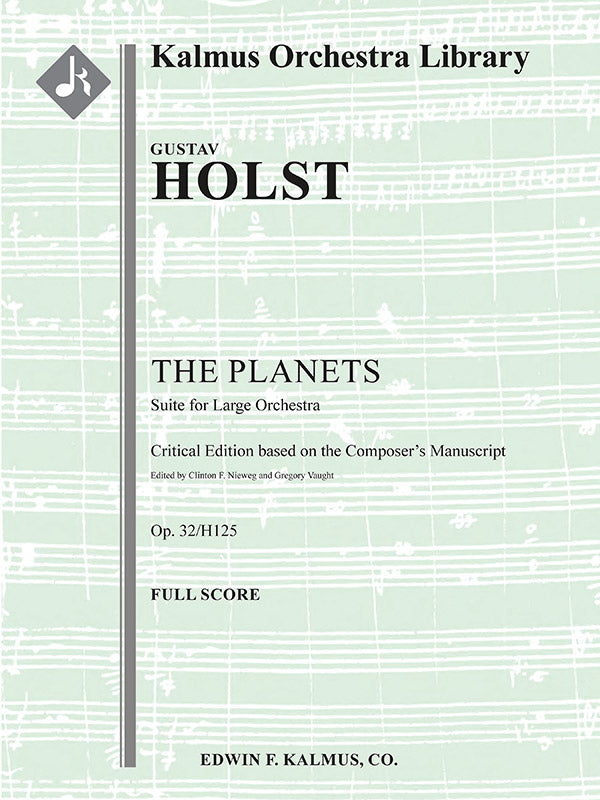 The Planets, Op. 32/H125 Cover Image