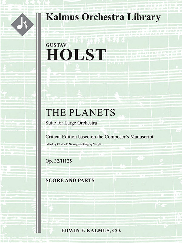 The Planets, Op. 32/H125 Cover Image