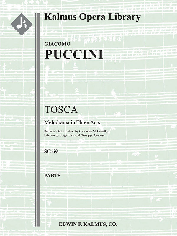 Tosca (reduced orchestration) Cover Image