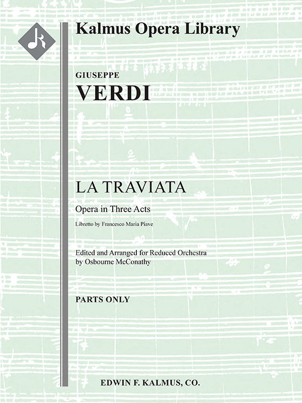 La Traviata [reduced orchestration] Cover Image
