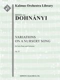 Variations on a Nursery Song, Op. 25 Cover Image