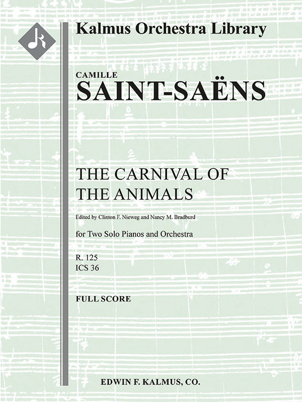 Carnival of the Animals, The (Le Carnaval des Animaux) Cover Image