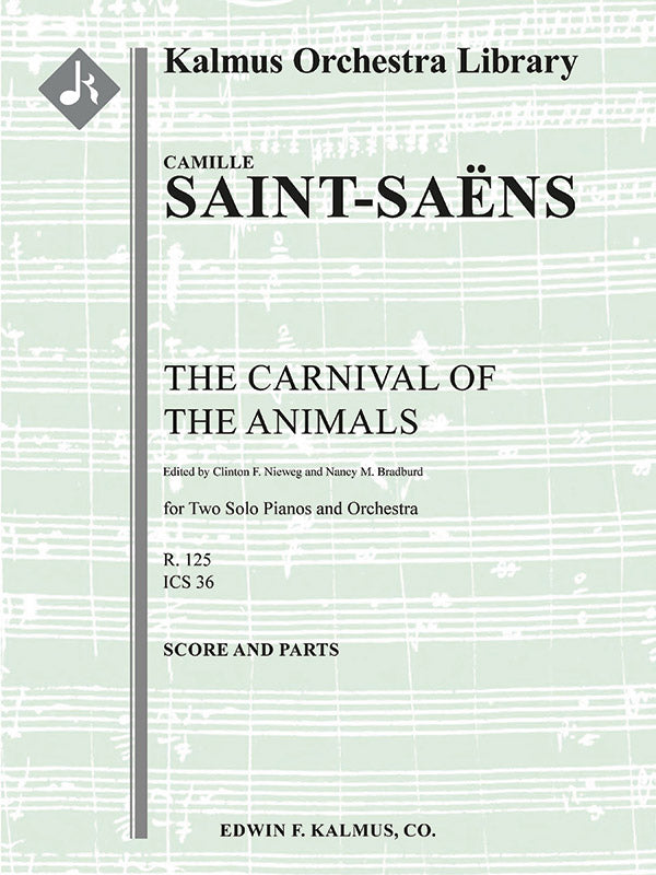 Carnival of the Animals, The (Le Carnaval des Animaux) Cover Image