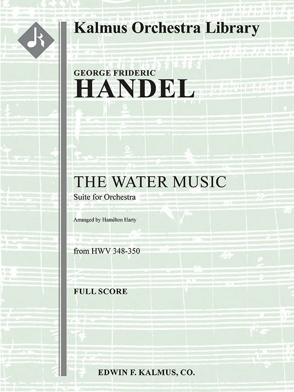 Water Music Suite (from HWV 348-350) Cover Image