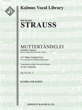 Muttertaendelei, Op. 43/2 [composer's transcription, F] Cover Image