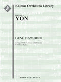Gesu Bambino (orchestration for low voice, D) Cover Image