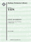 Gesu Bambino (orchestration for high voice, F) Cover Image