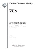 Gesu Bambino (orchestration for high voice, F) Cover Image