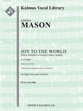 Joy to the World [orchestration for high voice, D] Cover Image