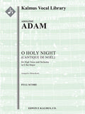 O Holy Night (Cantique de Noel) orchestration for high voice in Eb Cover Image