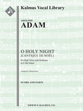O Holy Night (Cantique de Noel) orchestration for high voice in Eb Cover Image