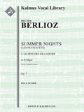 Summer Nights, Op. 7 (Les nuits d'ete): 2. Le spectre de la rose (transposed in D) Cover Image