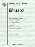 Summer Nights, Op. 7 (Les nuits d'ete): 6. L'isle Inconnue (transposed in D) Cover Image