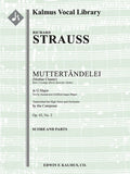 Muttertaendelei, Op. 43/2 [composer's transcription in G] Cover Image