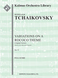 Variations on a Rococo Theme, Op. 33 (Original version) Cover Image