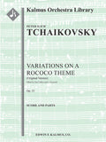 Variations on a Rococo Theme, Op. 33 (Original version) Cover Image