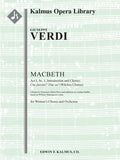 Macbeth (No. 1): Act I, Sc. 1, Introduction and Chorus: Che faceste? Dite su! (Witches Chorus) Cover Image