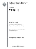 Macbeth (No. 1): Act I, Sc. 1, Introduction and Chorus: Che faceste? Dite su! (Witches Chorus) Cover Image