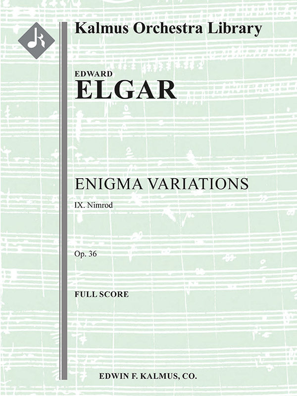 Enigma Variations: Variations on an Original Theme, Op. 36, No. 9: Nimrod Cover Image