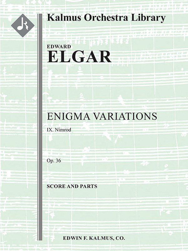 Enigma Variations: Variations on an Original Theme, Op. 36, No. 9: Nimrod Cover Image
