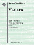 Des Knaben Wunderhorn; No. 2: Verlorene Mueh', medium voice (G, transposed) Cover Image
