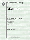 Songs to Poems by Rueckert; No. 4: Um Mitternacht, low voice (G minor, transposed) Cover Image
