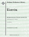 Romanian Folk Dances, Sz. 68/ BB 76 Cover Image
