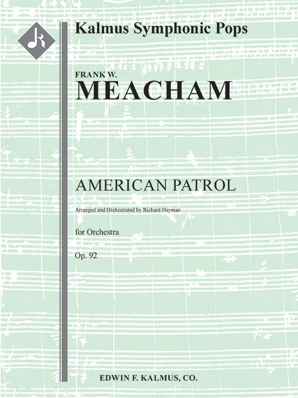 American Patrol, Op. 92 Cover Image