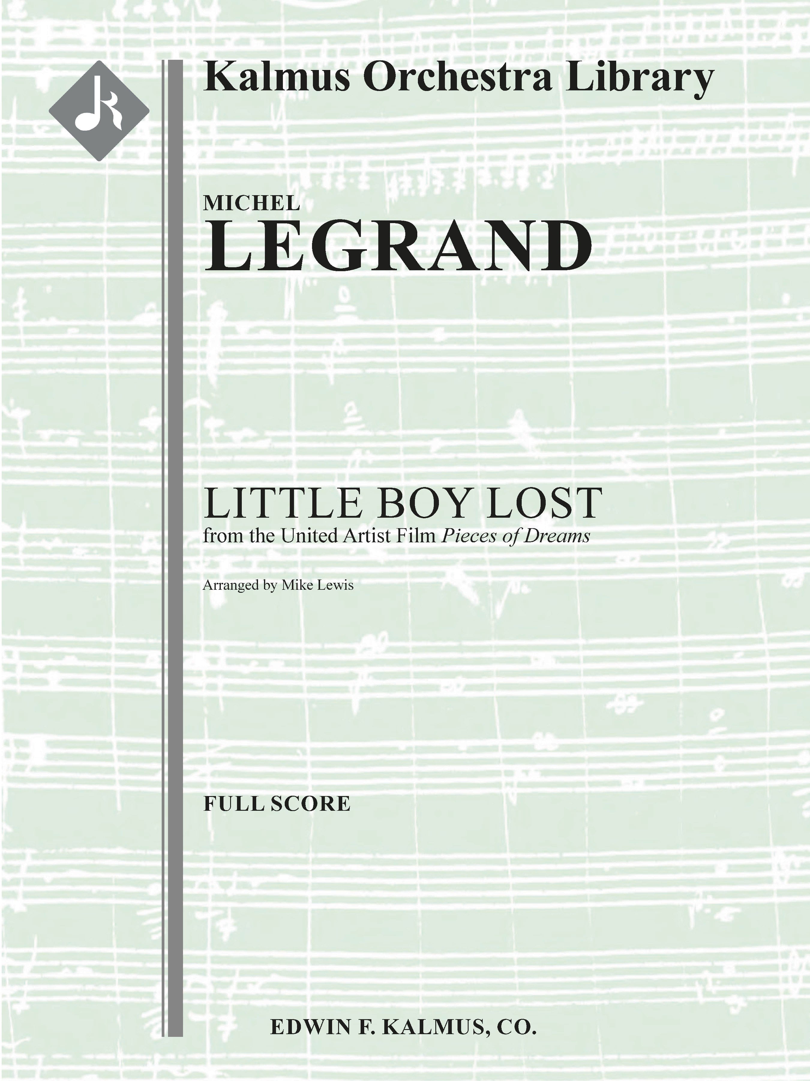Little Boy Lost (from the United Artists film Pieces of Dreams) Cover Image