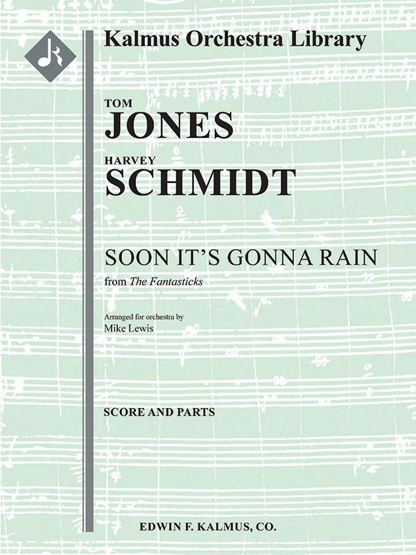 Soon It's Gonna Rain (from The Fantasticks) Cover Image