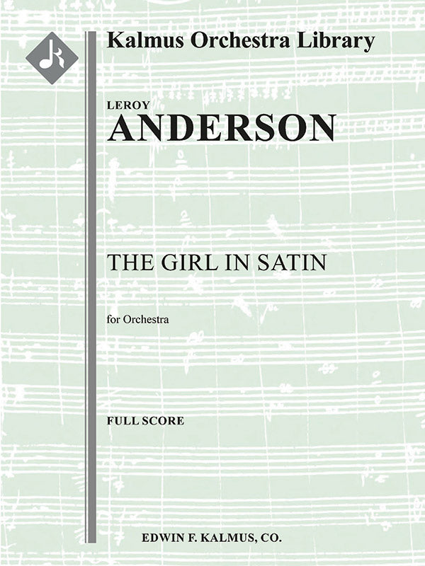 Girl in Satin, The Cover Image