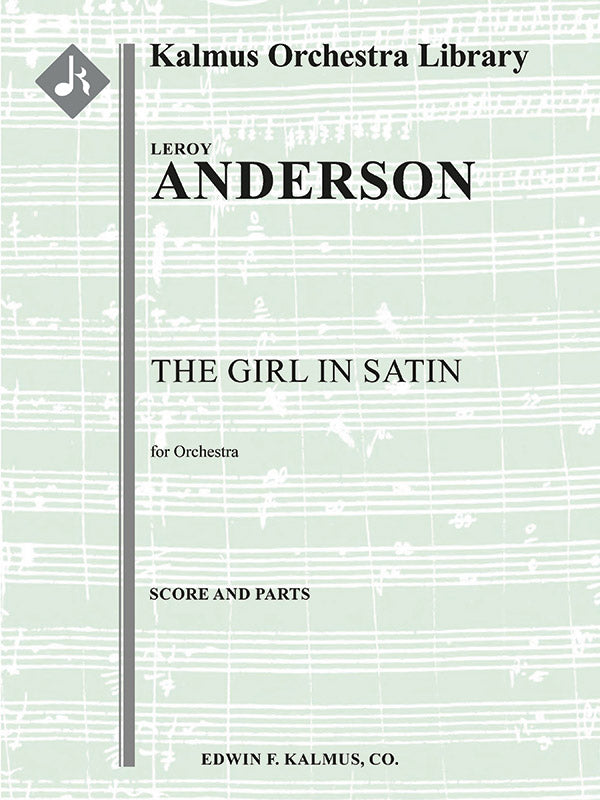 Girl in Satin, The Cover Image