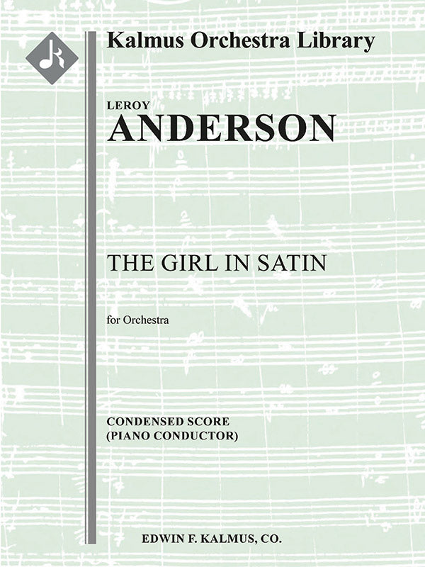 Girl in Satin, The Cover Image