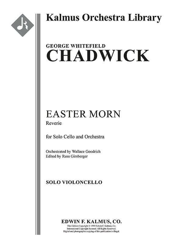 Easter Morn: Reverie (1st edition) for Solo Violoncello and Orchestra Cover Image