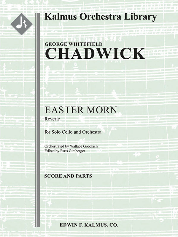 Easter Morn: Reverie (1st edition) for Solo Violoncello and Orchestra Cover Image