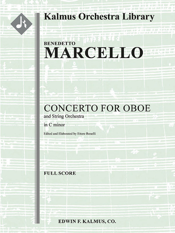 Concerto for Oboe in C minor Cover Image