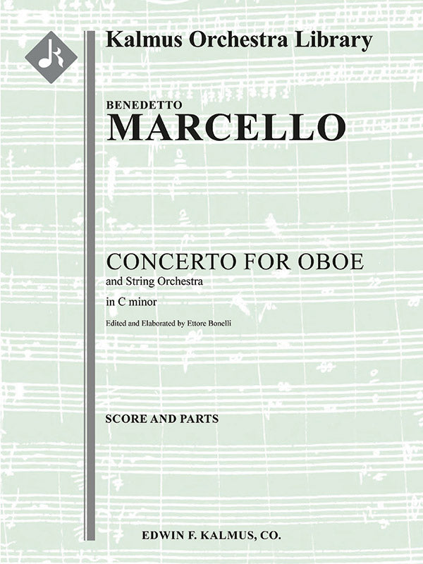 Concerto for Oboe in C minor Cover Image