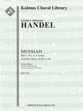 Messiah, HWV 56: Part I, No. 4, Chorus: And the Glory of the Lord (Urtext) Cover Image