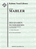 Des Knaben Wunderhorn; No. 10: Lob des hohen Verstandes, low voice (C, transposed) Cover Image