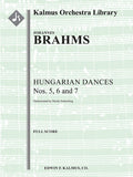 Hungarian Dances Nos. 5, 6 and 7 Cover Image