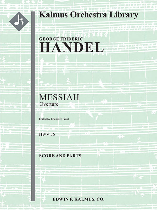 Messiah, HWV 56: Overture (ed. Prout) Cover Image