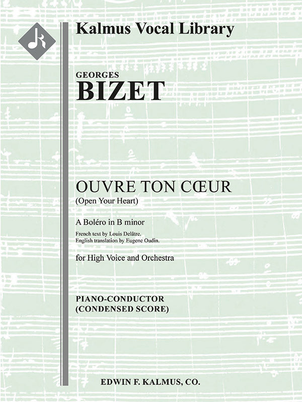 Ouvre Ton Coeur (B Minor) Cover Image