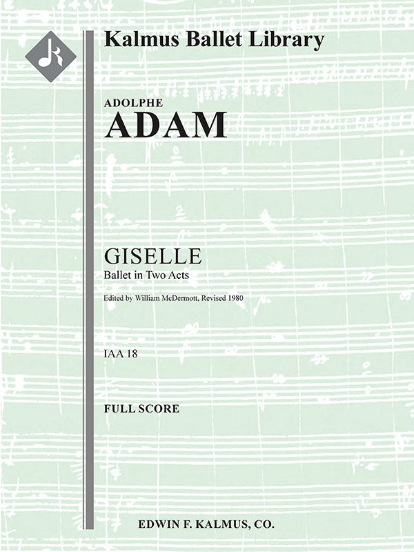 Giselle (complete ballet, McDermott Edition) Cover Image