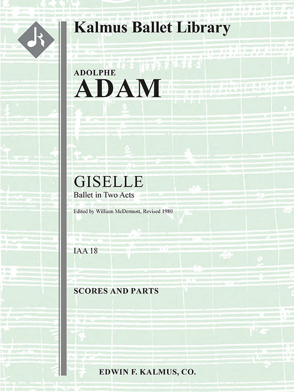 Giselle (complete ballet, McDermott Edition) Cover Image
