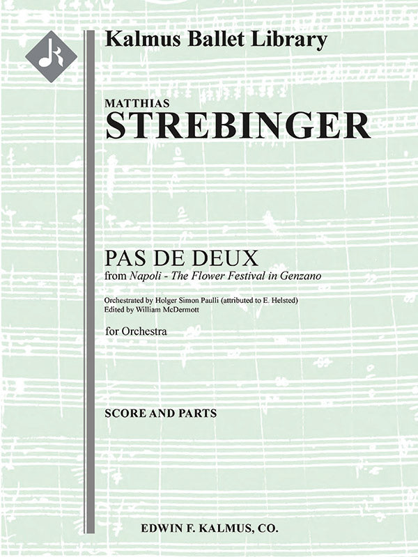 Napoli - The Flower Festival in Genzano: Pas de Deux (attributed to E. Helsted and Paulli) Cover Image