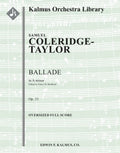Ballade in A minor, Op. 33 Cover Image